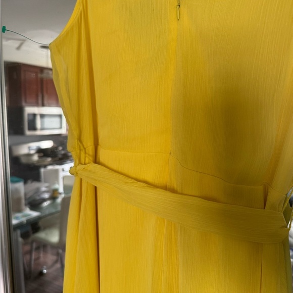 DKNY Yellow Women's Dress - Picture 4 of 6